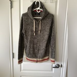Mens Bluenotes Knitted Hooded sweater